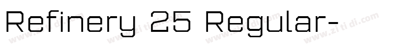 Refinery 25 Regular字体转换 Refinery 25 Regular字体转换
